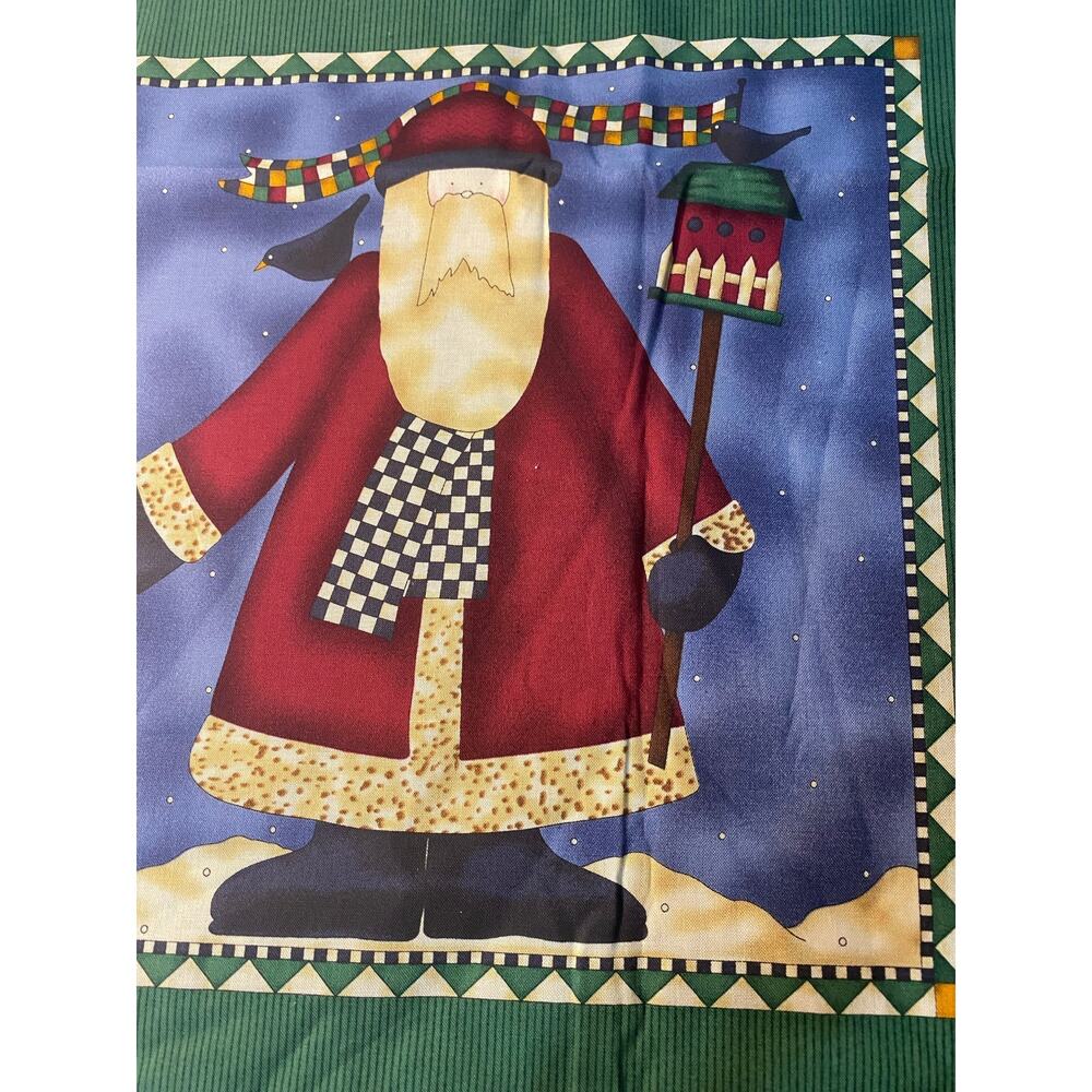 VINTAGE DEBBIE MUMM 12.5in Pillow Square Listing for 6 Squares Holiday Christmas